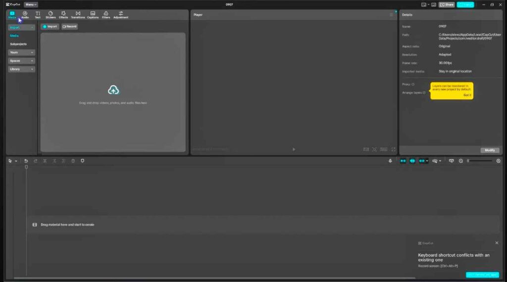 Capcut pro for pc mod