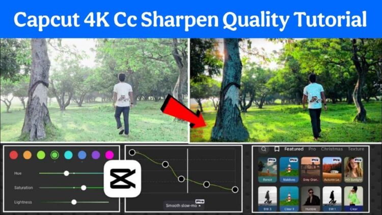 How to Sharpen Video 4k CC Quality with Capcut app