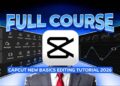 Capcut New Basics Editing Tutorial 2026
