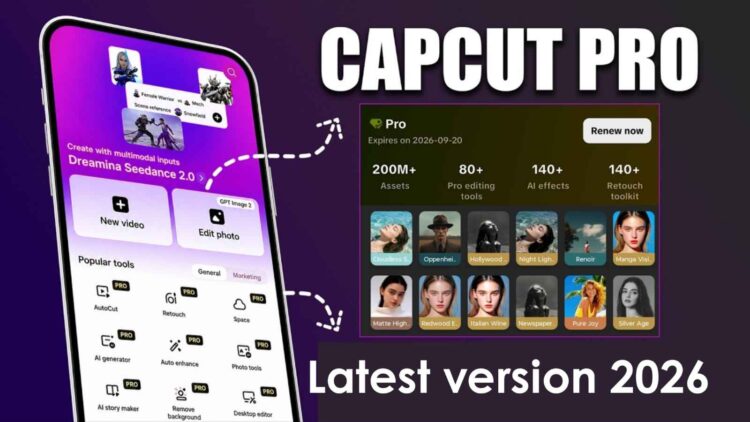 capcut pro apk 20.5 0 latest version without watermark 2026 New updated download